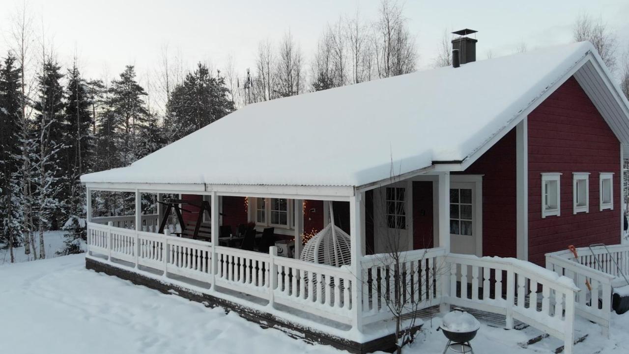 Ahosen Lomamökit Vikajärvi Exteriör bild