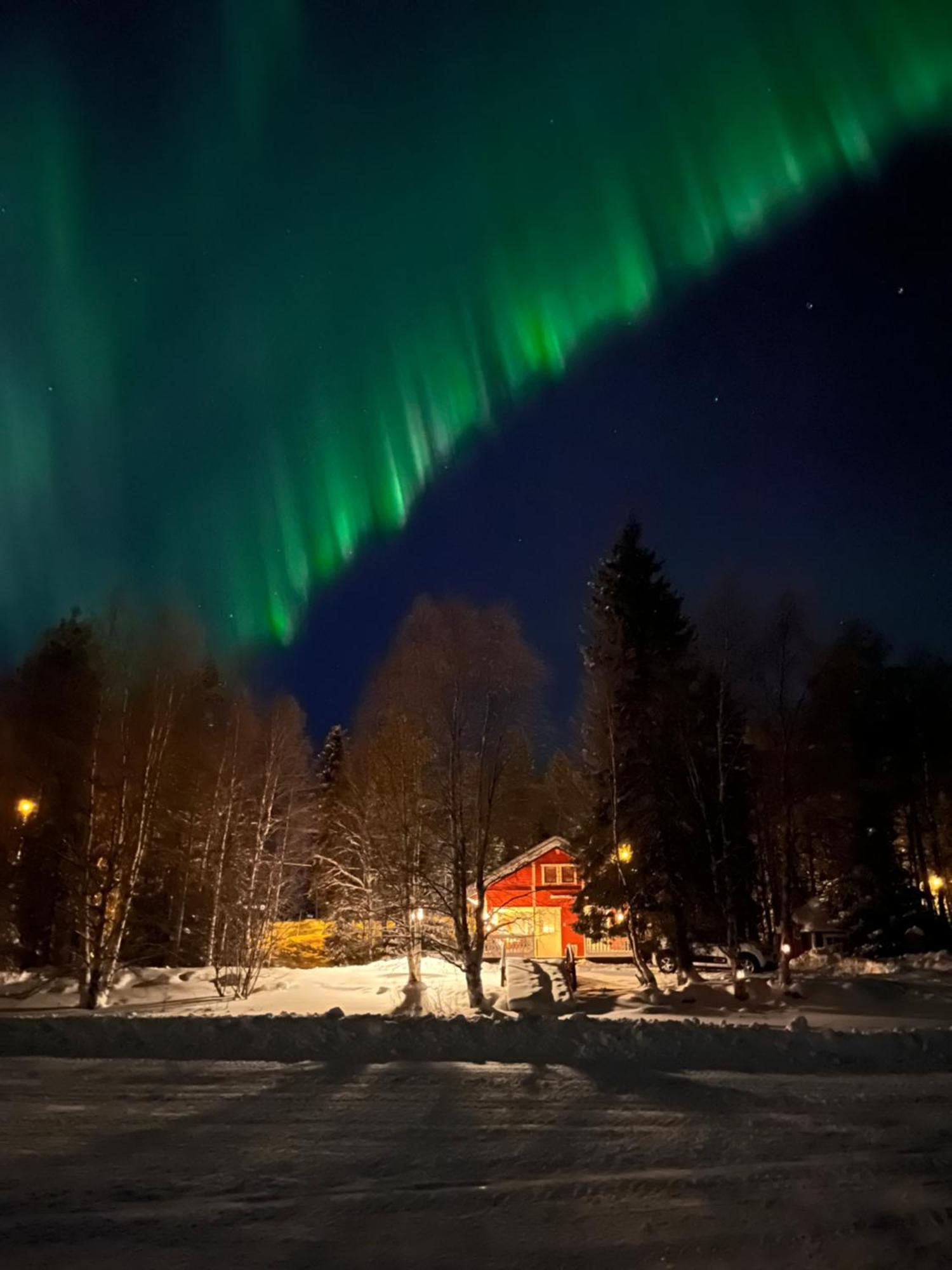 Ahosen Lomamökit Vikajärvi Exteriör bild