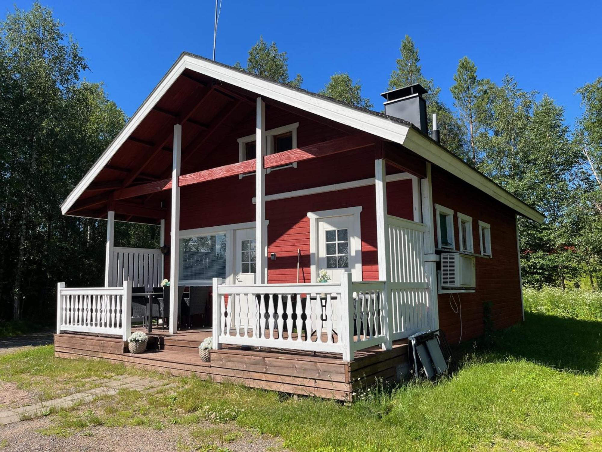 Ahosen Lomamökit Vikajärvi Exteriör bild