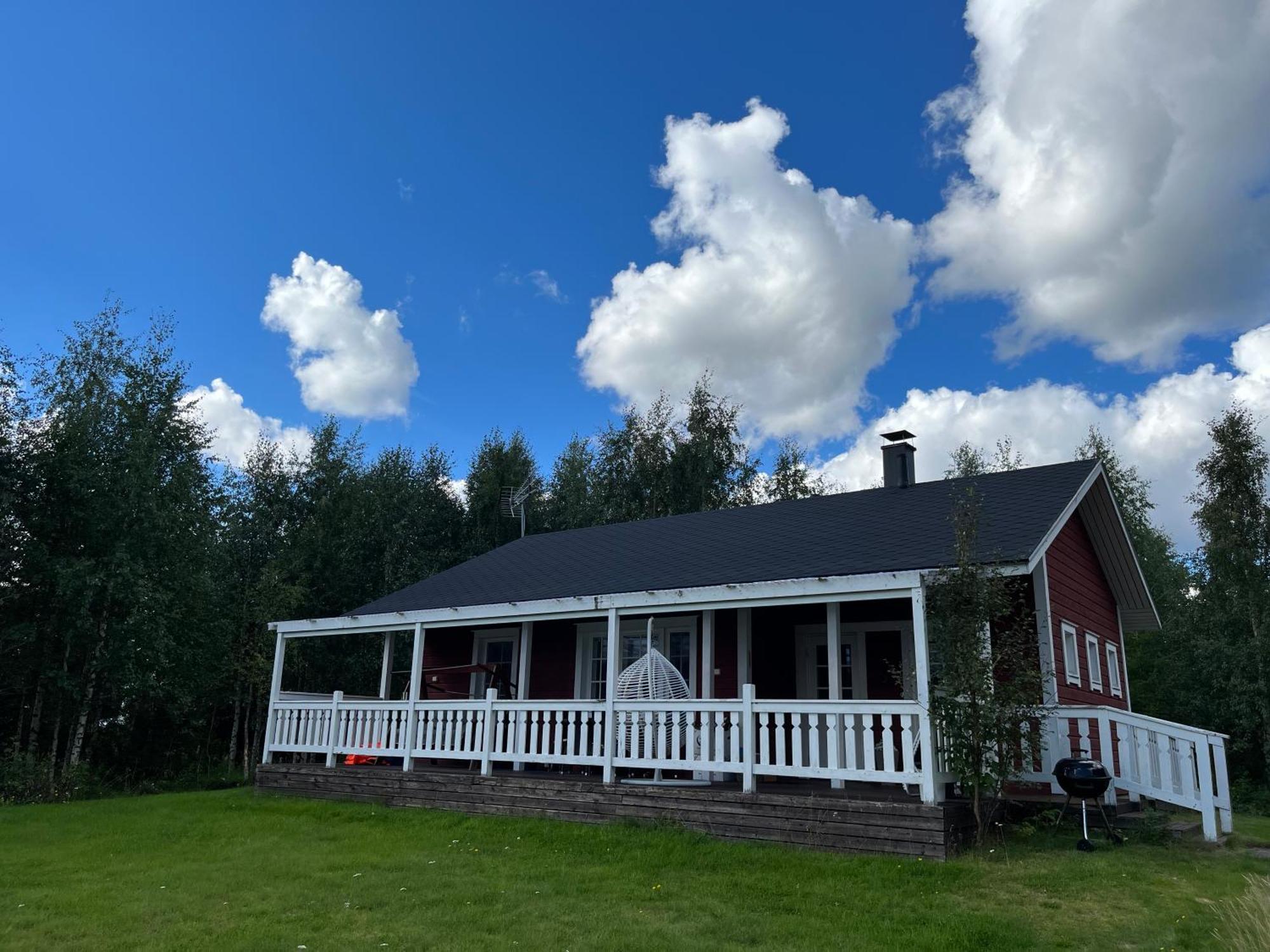 Ahosen Lomamökit Vikajärvi Exteriör bild
