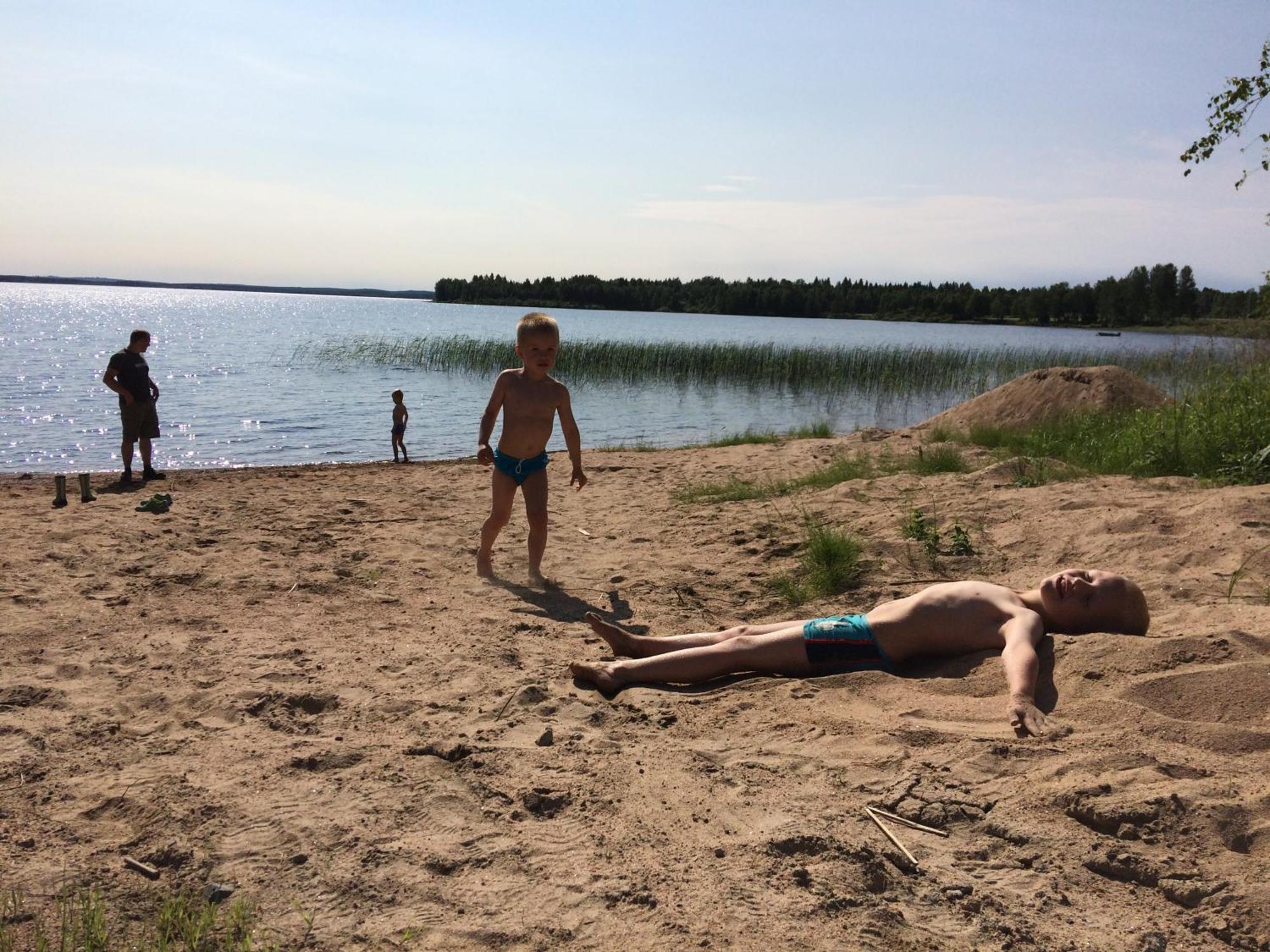Ahosen Lomamökit Vikajärvi Exteriör bild