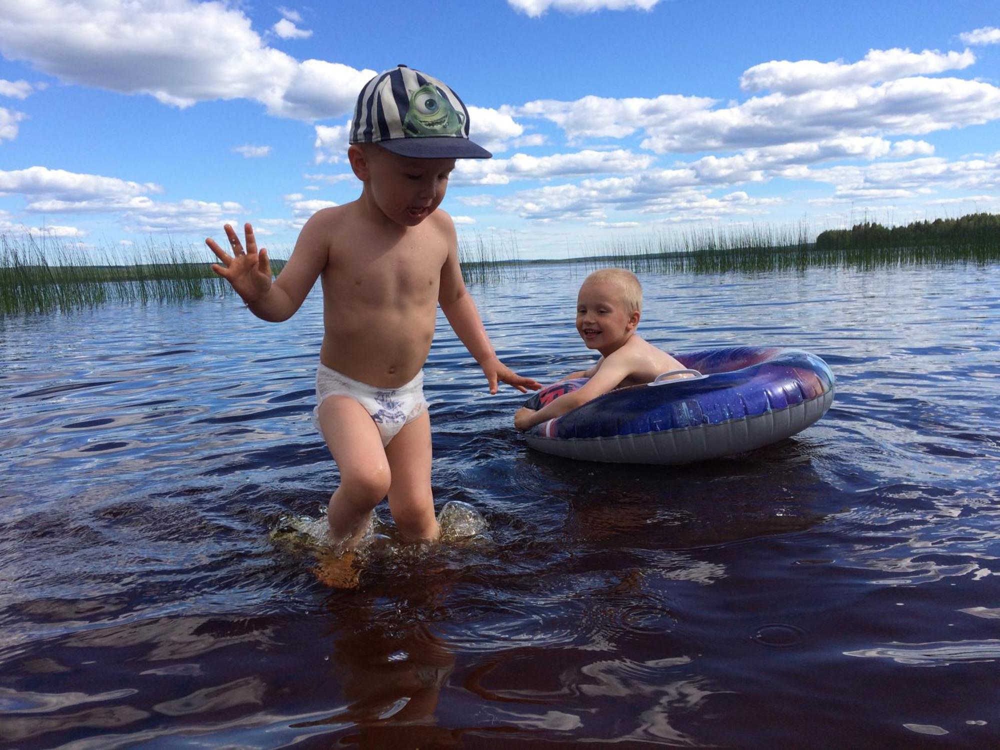 Ahosen Lomamökit Vikajärvi Exteriör bild