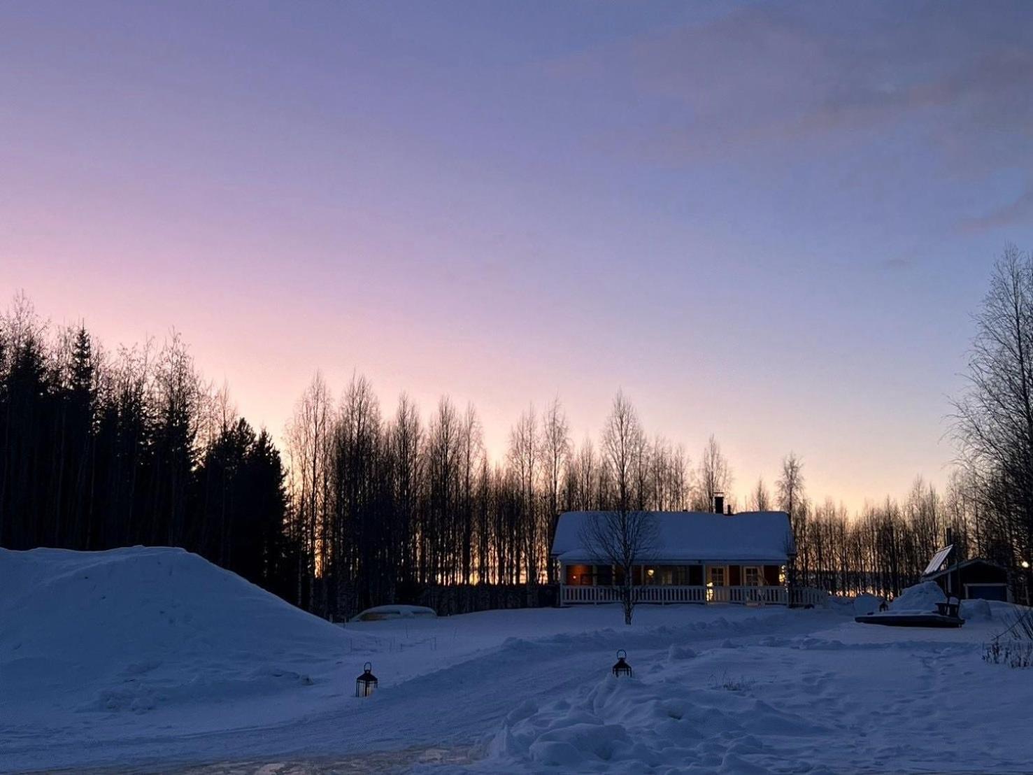Ahosen Lomamökit Vikajärvi Exteriör bild
