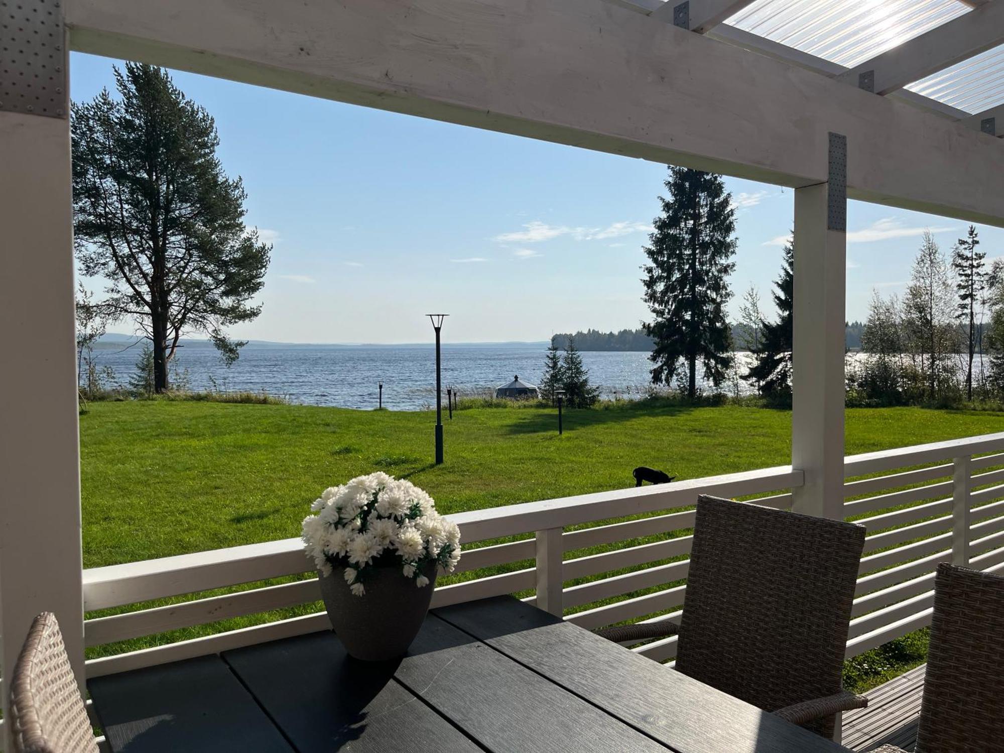 Ahosen Lomamökit Vikajärvi Exteriör bild