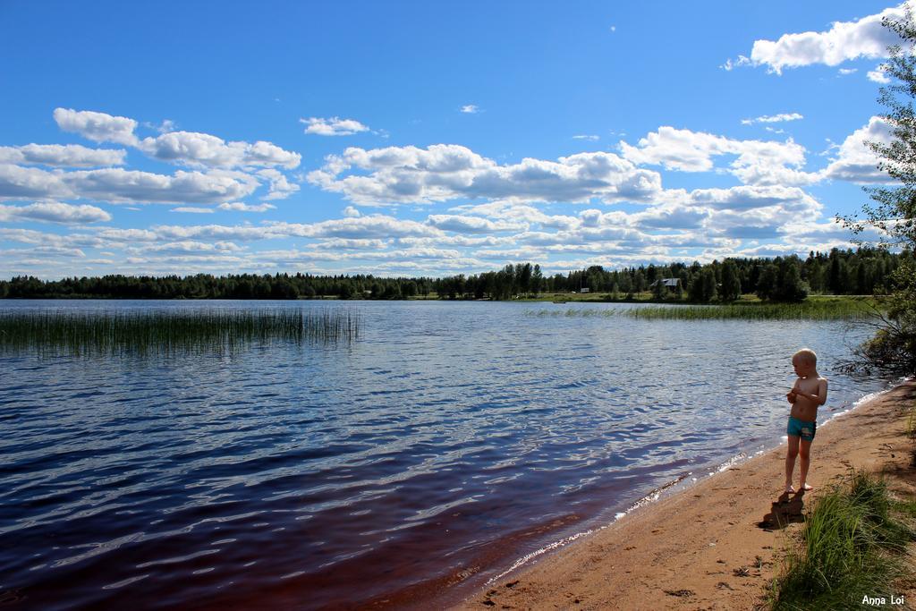 Ahosen Lomamökit Vikajärvi Exteriör bild